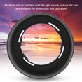 thumbnail image 4 of Camera Lens Shade Hood, Protection Black Lens Hood Sand Proof  For  1 VR 30-110mm F, 4 of 8