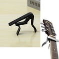 thumbnail image 1 of 1PCS (negro, aproximadamente 8,5*8cm) Cejilla de cromo universal, compatible con guitarras acústicas, clásicas, eléctricas y bajos, 1 of 3