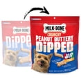 thumbnail image 3 of Milk Bone Peanut Buttery Dipped Dog Biscuits with Jif Peanut Butter, 32 oz Bag, 3 of 12