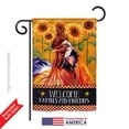 thumbnail image 2 of Breeze Decor BD-FA-G-110129-IP-BO-D-US18-BD 13 x 18.5 in. Country Rooster Nature Farm Animals Impressions Decorative Vertical Double Sided Garden Flag, 2 of 3