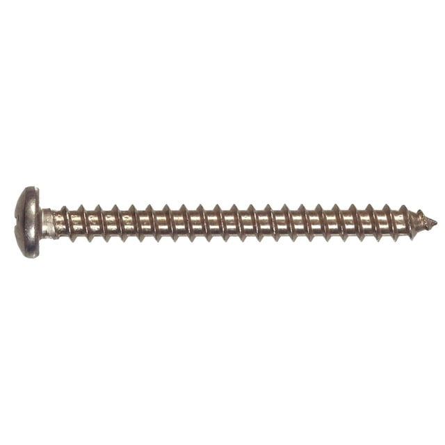 Tornillo metálico Hillman 10X2-1/2 SS 6.4 cm