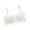White, variant on Little Bras for Toddlers Girls Training Bras Seamless Teen Girls Sports Bras Adjustable Straps Tween Bra for Girl Removeable Padding White Size,11-12 Years
