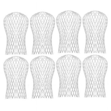 Aluminum Down Pipe Filter Downspout Guard Roof Gutter Accessories, 8 Piece