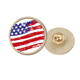 thumbnail image 1 of La bandera de barras y estrellas Unidos país específico Broche de oro metálico circular, 1 of 3