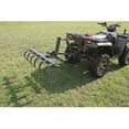 HElectQRIN Tine Plow Attachment for ATV, UTV, Truck, Leveling Landscape