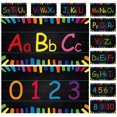 thumbnail image 1 of MasteelfCA 1 Set of Educational Alphabet Decal Decorative Numbers Poster Classroom Alphabet Poster, 1 of 7