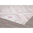 thumbnail image 4 of Soleil BR30R BubbleGum Tribal Moroccan Gray Area Rug, 2'x4', 4 of 9