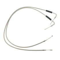 110cm Stainless Throttle Cable Fit for HARLEY Sportster XL1200 883 Dyna Road King ne