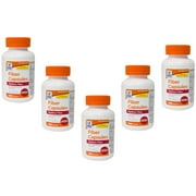 5 Pack Quality Choice Fiber Capsules 100% Natural Psyllium Husk 160 Each