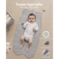 thumbnail image 2 of Cambiador Blissful Diary, 76 x 41 cm, piel vegana impermeable, 2 of 7