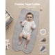 thumbnail image 2 of Cambiador Blissful Diary, 76 x 41 cm, piel vegana impermeable, 2 of 7