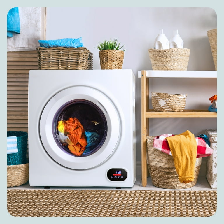 Simzlife 3.5 Cu.ft Portable Clothes Dryer, 1500W, LCD Simzlife 3.5 Cu.ft Portable Clothes Dryer, 1500W, LCD