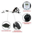 thumbnail image 4 of Sunny Health & Fitness Magnetic Rowing Machine - Silver - SF-RW520084S, 4 of 9