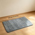 thumbnail image 2 of Memory Foam Bath Mat Bathroom Rugs Toilet Soft Non Slip Mat Bathroom Bedroom Floor Shower Rug Decor Comfortable Water Absorbent Machine Washable Easier To Dry Floor Rug Mats,Area Rug, 2 of 5
