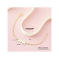 thumbnail image 5 of Engravable ID Figaro 5.5" Baby/Toddler/Kids Bracelet - 14k Gold, 5 of 6