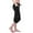 Black, variant on Fewfanhot Women's Cargo Capri Pants with Pockets, High Waist Drawstring Stretchy Capris, Casual 3/4 Length Yoga Pants, XS-4XL (Multicolor)