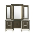 thumbnail image 6 of Pemberly Row Contemporary 3PC Vanity Set with LED Mirror in Copper, 6 of 10