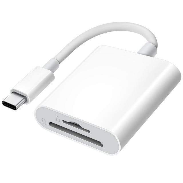 Lector de tarjetas SD USB C xDgeLoad para iPhone 15/iPad/MacBook/Mac