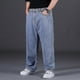 thumbnail image 4 of Jwl-oversized Black Jeans Mens Plus Size Denim Pants Husband Breathable Loose Trousers Men Streetwear Baggy Jeans Casual Pants, 4 of 5