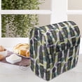 thumbnail image 4 of Leaves Lounger Chair Bag, Ornate Polka Dotted Pattern with Monochrome Tropical Spring Foliage Illustration, High Capacity Storage with Handle Container, Lounger Size, Multicolor, by Ambesonne, 4 of 5