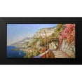 thumbnail image 2 of Obuchovsky, Yury 14x9 Black Modern Framed Museum Art Print Titled - Amalfi, 2 of 5