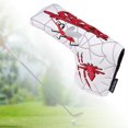 thumbnail image 4 of Cubierta de la cabeza del putter de la hoja de golf de cuero de la PU, cubierta de la protección de la cubierta de la cabeza del palo de golf para Baoblaze Cubierta de cabeza de putter de golf, 4 of 7