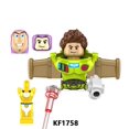 thumbnail image 1 of WM blocks WM6049 236 819 820 821 822 823 824 825 Disney anime bricks Mini Action toy Figures Assembly Toys kids birthday gifts Gao Jinjia LED, 1 of 2