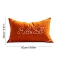 thumbnail image 3 of LEFXSMR Fall Decor Pillow Covers Halloween Decorations Indoor Outdoor Throw Pillow Covers Cushion Case for Home Sofa Couch Bed Chair, Orange, 3 of 6