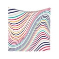 thumbnail image 6 of YFYANG Abstract Color Lines Tapestry, Bedroom Dormitory Living Room Decoration Tapestrys Wall Hanging , 59 x 59 in, 6 of 9