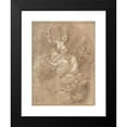 thumbnail image 2 of Marcantonio Franceschini 11x14 Black Modern Framed Museum Art Print Titled - Allegorical Figure of Charity (1688-89), 2 of 5