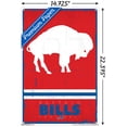 thumbnail image 3 of NFL Buffalo Bills - Retro Logo 15 Wall Poster with Push Pins, 14.725" x 22.375", 3 of 6