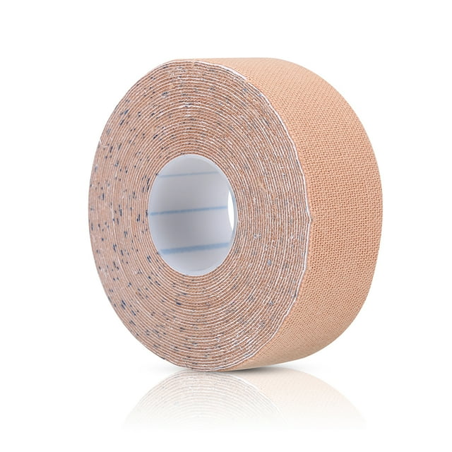 Ccdes 1Roll Cotton Elastic Adhesive Strain Injury Muscle Sports Sticker Bandage Tape, Sports Muscle Tape, Muscle Adhesive Tape