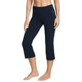 thumbnail image 1 of Jockey Women's Cotton Stretch Slim Flare Capri, 1 of 3