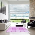 thumbnail image 7 of Ahgly Company Machine Washable Indoor Square Transitional Heliotrope Purple Area Rugs, 3' Square, 7 of 7
