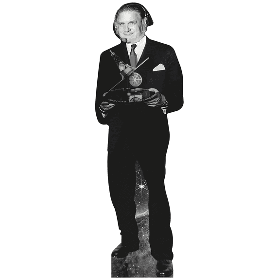 James E Webb Cardboard Cutout Standee Standup