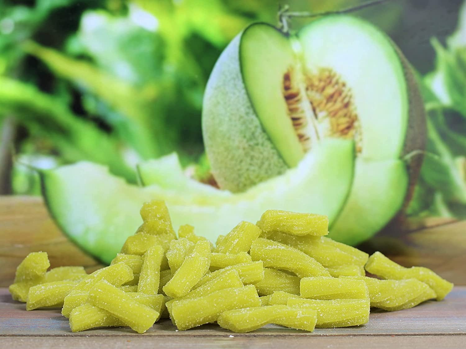 Sour Honeydew Fruit Licorice Bits by Its Delish, 10 lbs Bulk Bag - Original Style Chewy Honeydew Fruit Candy Twists  Great Gifts Party Sweets  Made in USA, Vegan, Kosher