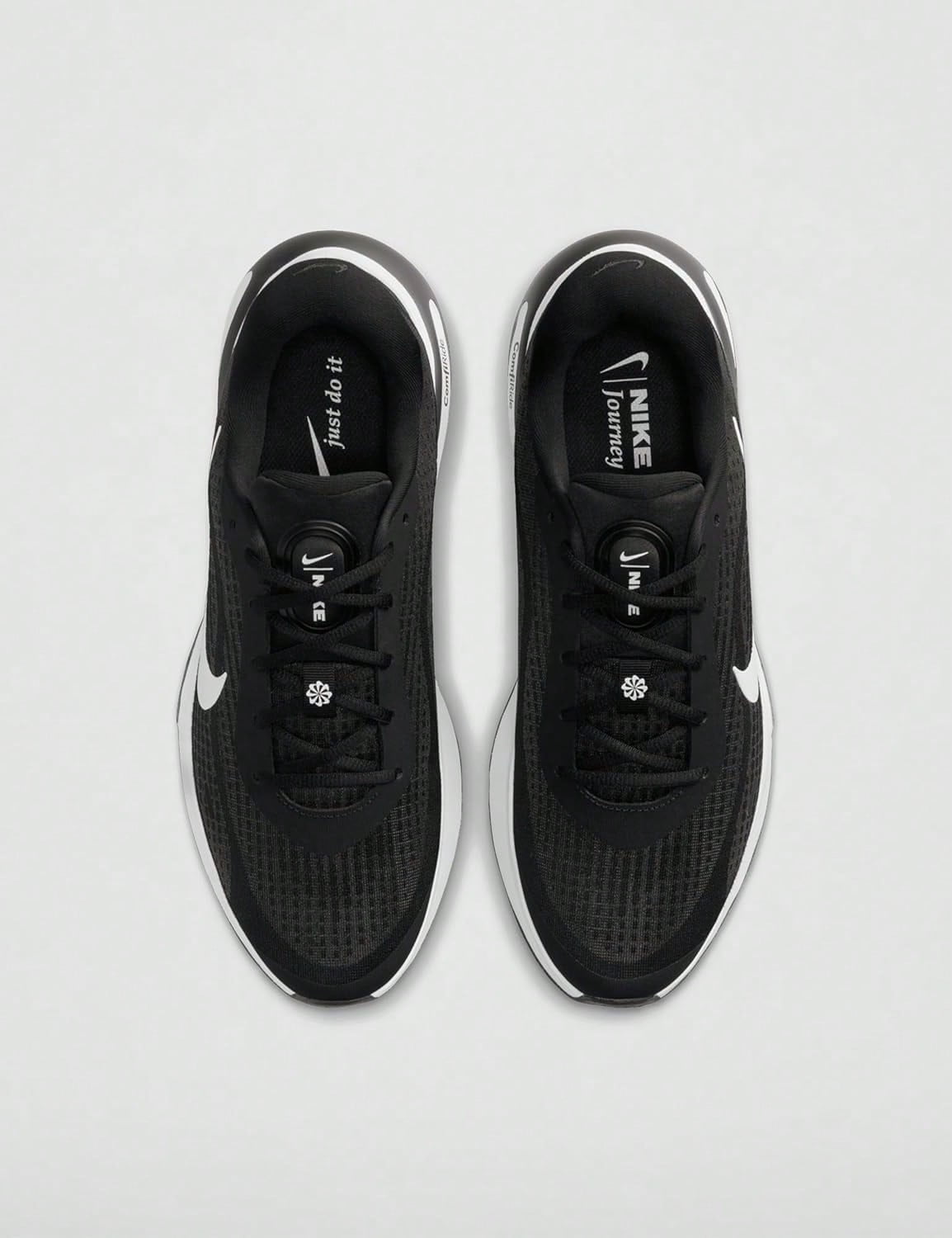 Nike Men's Journey Run Road Running Shoes, Black/White-Anthracite size 8.5