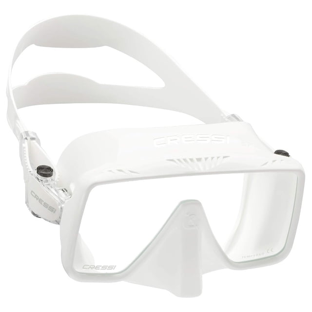 Visor Máscara Adulto CRESSI SF1 Blanco Mono Cristal