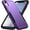 Purple, variant on Entronix Protective Case for iPhone XR, Hard Shell Soft Inner Layer Anti-Slip Cover, Black