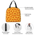 thumbnail image 4 of KLL fall retro maple leaf Print Insulated Lunch Bag Women, Reusable Cute Tote Lunch Box for Adult & Men, Leakproof Cooler Lunch Bags for Work Office Travel Picnic, 4 of 6