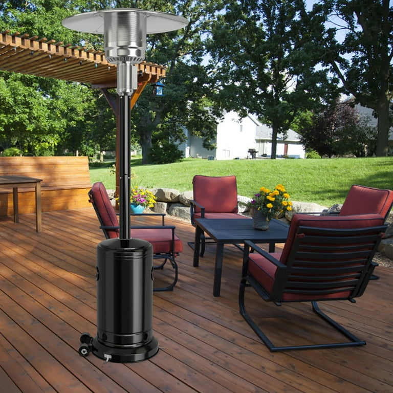 Topcobe 50000 BTU Stainless Steel Propane Patio Heater with Trip