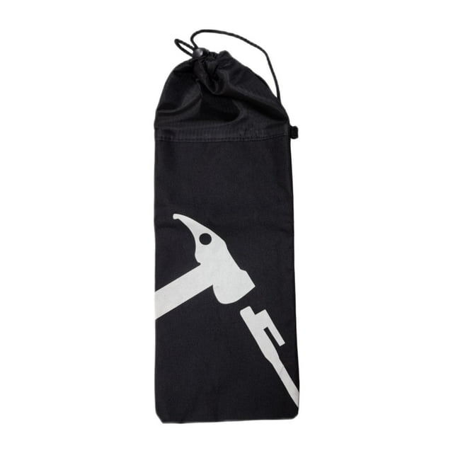 jinwen Sac de Piquets de Tente Pochette à Clous Multifonction pour Randonnée Jardinage Maison Noir