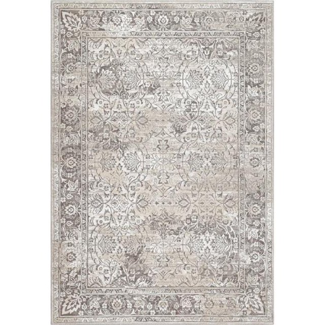Dynamic Rugs FC46969116555 3 Pi 11 Po x 5 Pi 7 Po Fresque 96911 Rectangle Zone de Transition Tapis - 6555 Beige & Taupe