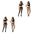 thumbnail image 1 of relayinert 2 Pieces Sexy Tights Fishnet Socks Mesh Stocking Attractive Ladies Hosiery Female Accessories Workmanship Foldable Design 2Set, 1 of 6
