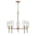 thumbnail image 4 of Millennium Lighting  Chastine Chandelier Light Fixture Modern Gold 5 5 Light Matte Gold, 4 of 5