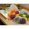Earthwise Reusable Mesh Produce Bags SEETHROUGH Set of 9 ULTRA