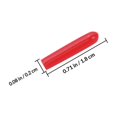 thumbnail image 2 of BESTYASH 100Ud Funda Roja Para Pinzas De Inoxidable Con Protector Antipolvo, 2 of 8
