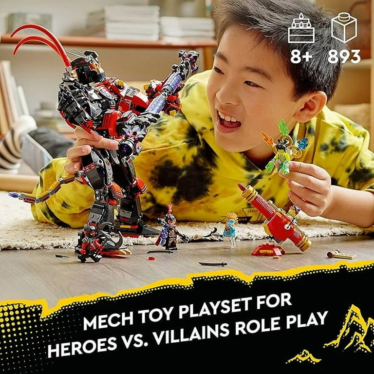 LEGO Monkie Kid 80033 Evil Macaque's Mech - Walmart.com