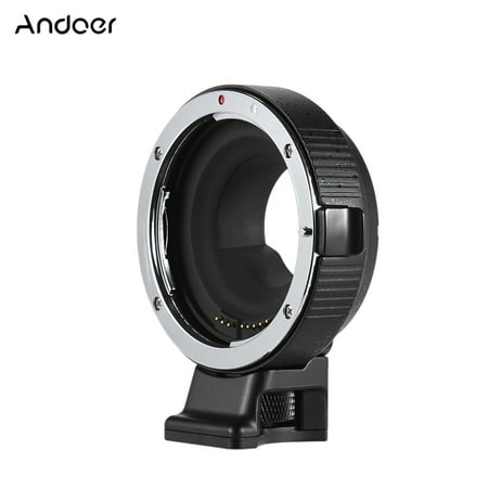 Andoer EF-MFT Electronic Lens Mount Adapter Ring Aperture Control Support IS for Canon EF/EF-S to M4/3 Camera for Olympus PEN E-P1 P2/3/5 E-PL1 OM-D E-M5 for Panasonic LUMIX