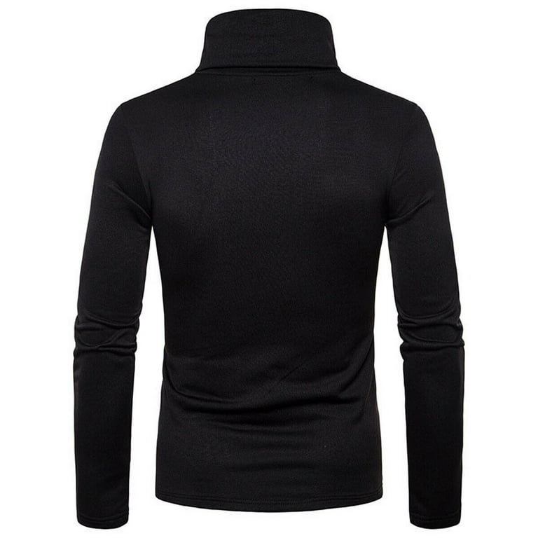 Mens top athletic turtleneck